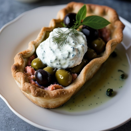 Salmon-and-Olives Tartar recipe image