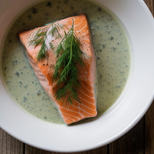 Salmon in Dill Sauce recipe image