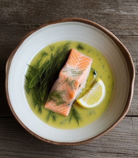 Salmon in Dill Sauce recipe image