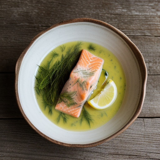 Salmon in Dill Sauce recipe image