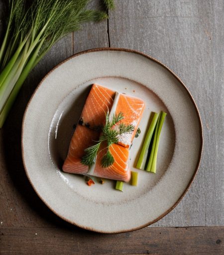 Salmon in Parchment With Ginger and Lime recipe image