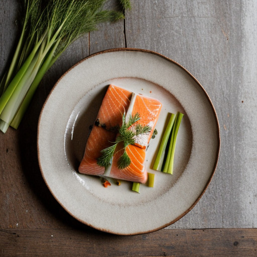 Salmon in Parchment With Ginger and Lime recipe image