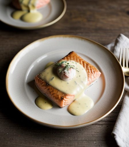 Salmon/Trout Hollandaise recipe image