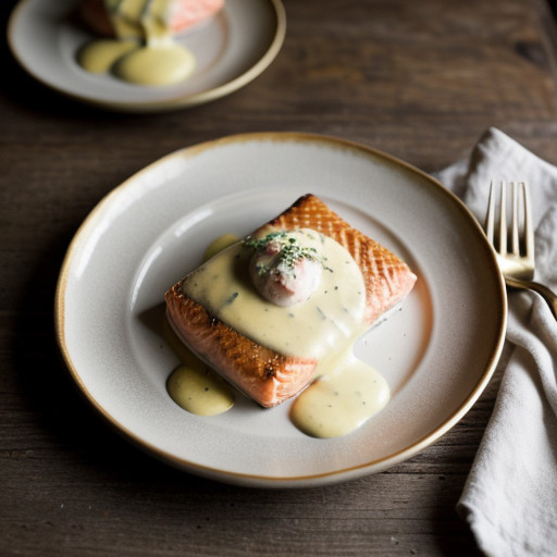 Salmon/Trout Hollandaise recipe image