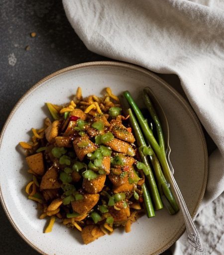 Salsa Chicken Stir-Fry recipe image