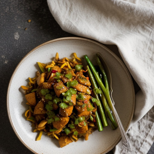 Salsa Chicken Stir-Fry recipe image