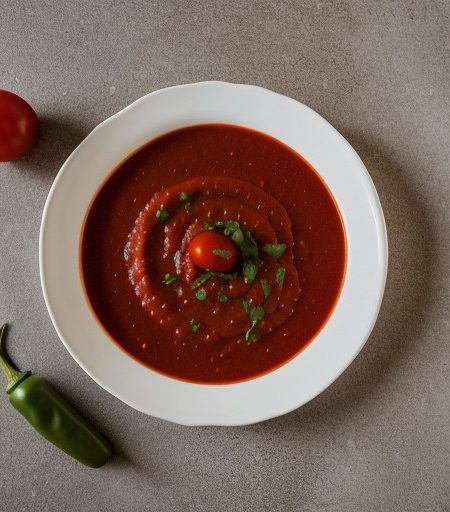 Salsa Cruda (Fresh Tomato Sauce recipe image
