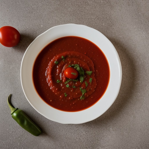 Salsa Cruda (Fresh Tomato Sauce recipe image