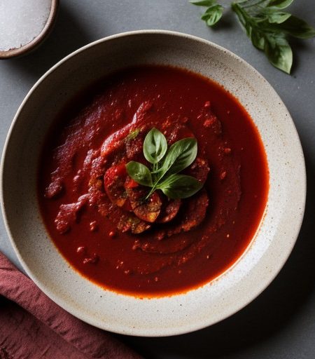 Salsa Di Pomodoro Passata (Smooth Tomato Sauc recipe image