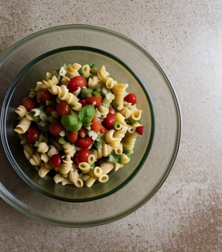 Salsa-Ed Pasta Salad recipe image