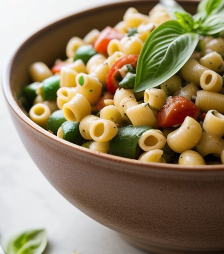 Salsa-Ed Pasta Salad recipe image