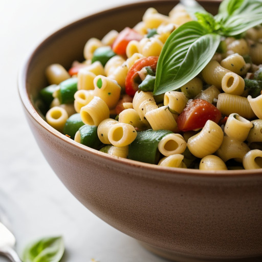 Salsa-Ed Pasta Salad recipe image