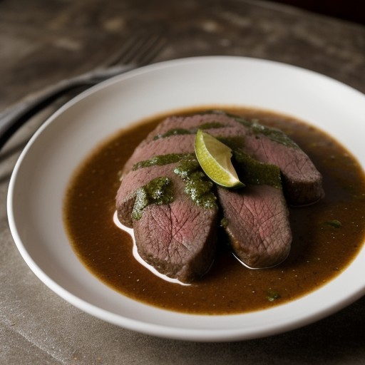 Salsa Flavored Beef Steak recipe image