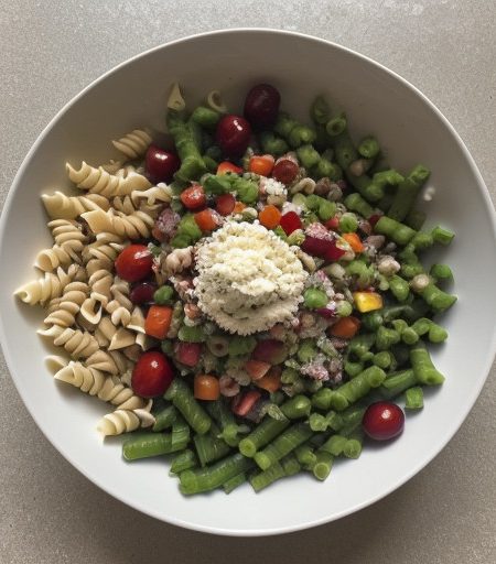 Salsa Pasta Salad  recipe image