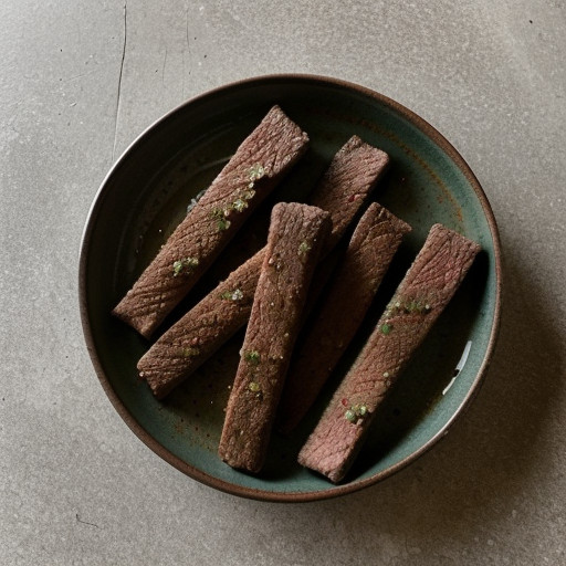 Salsa Steak Sticks recipe image