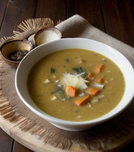Salsify or Vegetable Oyster Soup recipe image