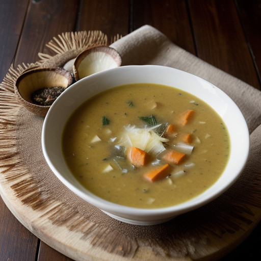 Salsify or Vegetable Oyster Soup recipe image