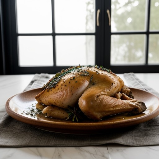Salt Baked Chicken recipe image