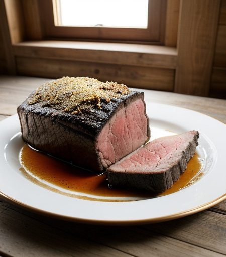 Salt Crusted Old-English Prime Rib recipe image