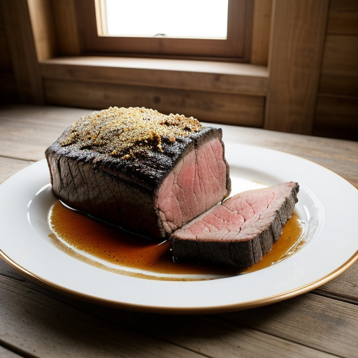 Salt Crusted Old-English Prime Rib recipe image