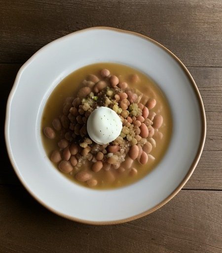 Salt Pork, Beans and Hominy recipe image