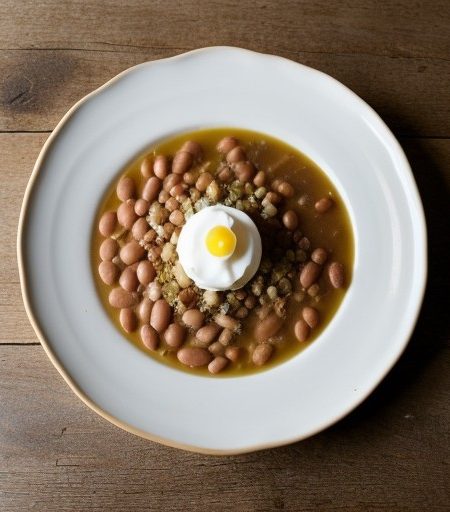 Salt Pork, Beans and Hominy recipe image