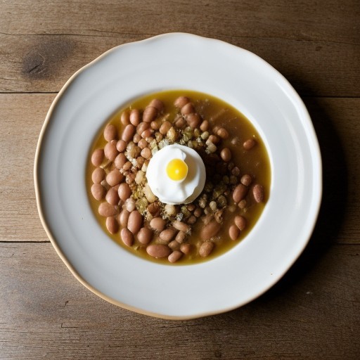 Salt Pork, Beans and Hominy recipe image