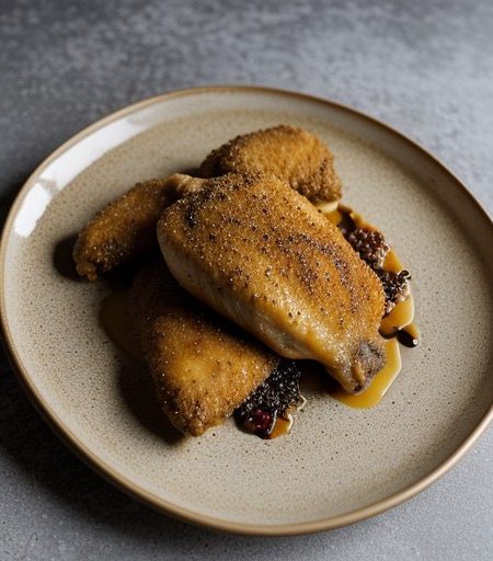Salt and Pepper Cured Pan-Fried Chicken recipe image
