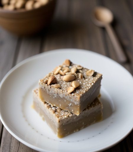 Salted Nut Squares recipe image