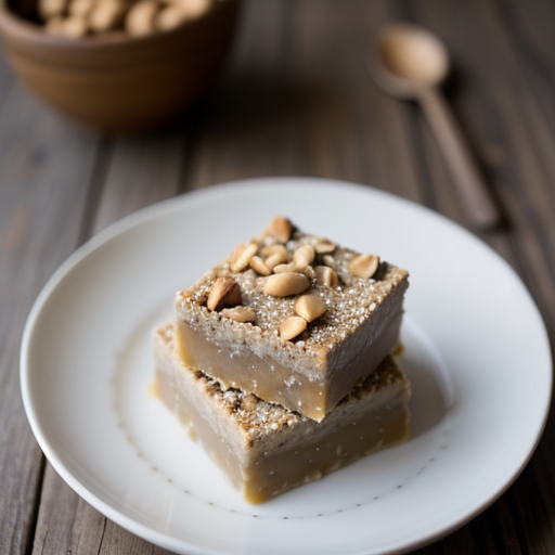 Salted Nut Squares recipe image
