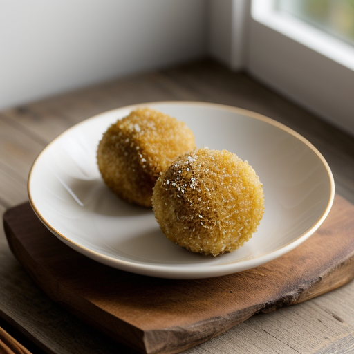 Salted Taro Balls recipe image