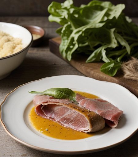 Saltimbocca Al Parmigiano-Reggiano (Veal With recipe image