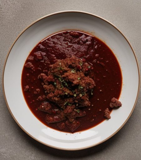 Saltsa Kima (Greek Meat Sauce recipe image