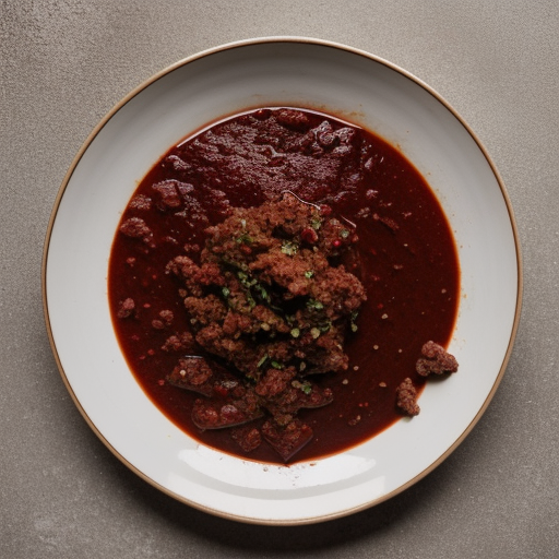 Saltsa Kima (Greek Meat Sauce recipe image