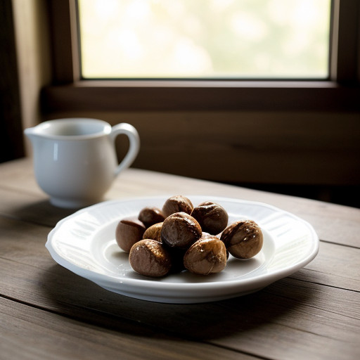 Salty Glazed Hazelnuts recipe image