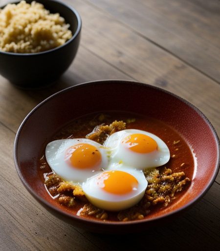 Sambal Goreng Telor (Eggs in Red Pepper Sauce recipe image