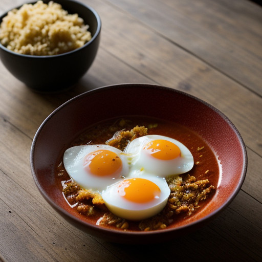 Sambal Goreng Telor (Eggs in Red Pepper Sauce recipe image