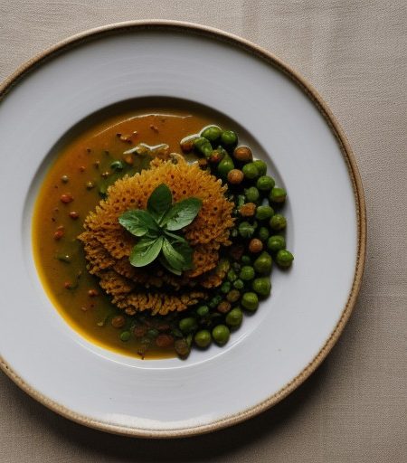 Sambhar (Peas With Fresh Vegetables recipe image