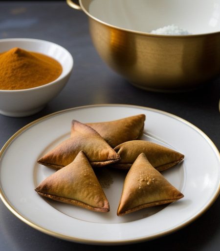 Samosas (Jaffrey recipe image