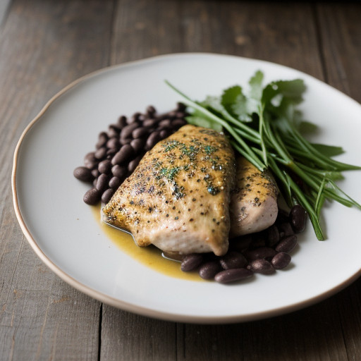 San Antonio Chicken With Picante Black Bean S recipe image
