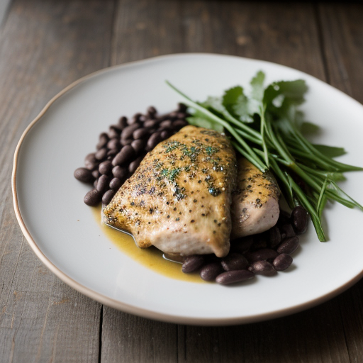 San Antonio Chicken With Picante Black Bean S recipe image
