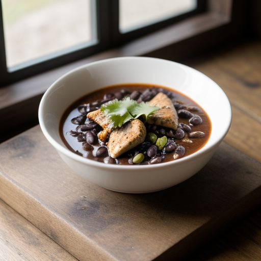 San Antonio Chicken With Picante Black Bean Sauce recipe image