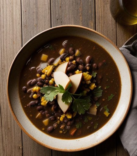 San Francisco Black Bean & Corn Stew recipe image