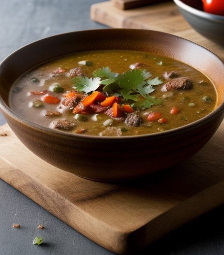 San Luis Green Chile Soup recipe image