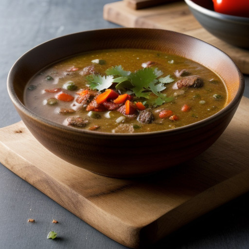 San Luis Green Chile Soup recipe image