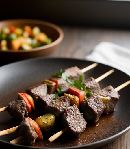 Santa Fe Beef Kabobs recipe image