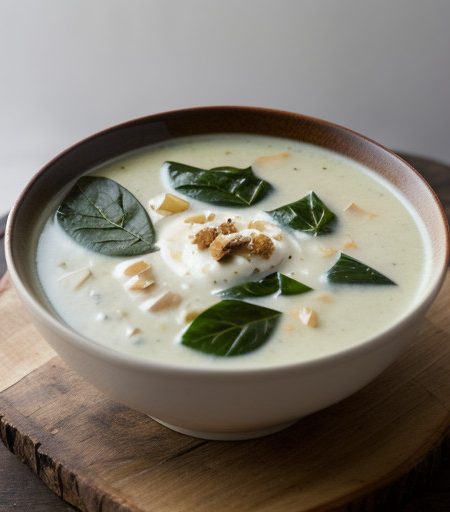 Sarnapur (Yogurt & Chard Soup recipe image