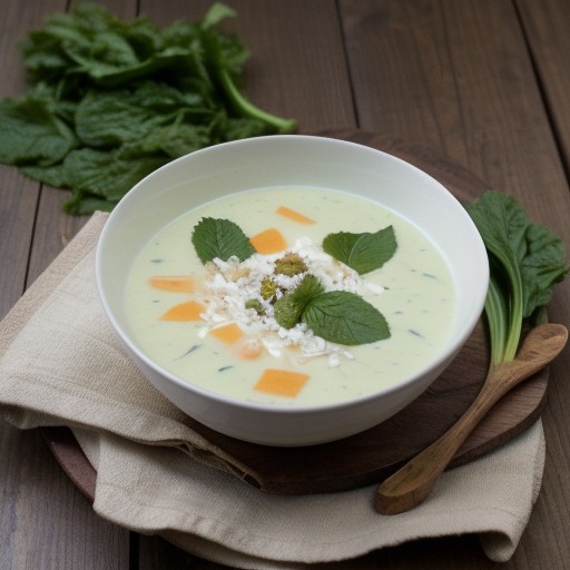 Sarnapur (Yogurt and Chard Soup recipe image