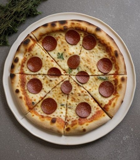 Sat-Dinner: Pizza Primavera recipe image
