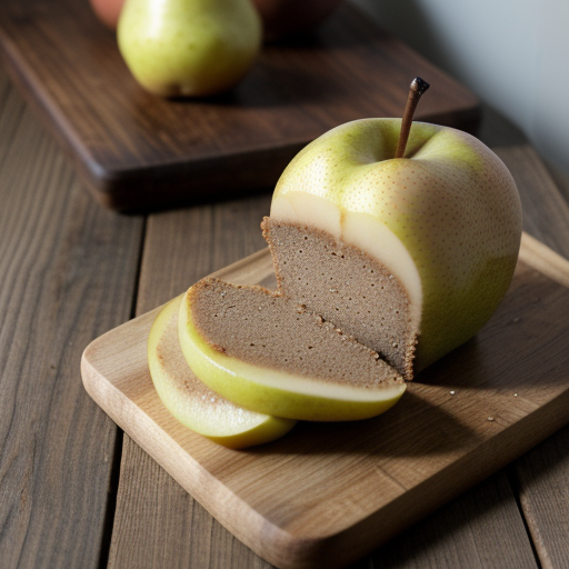 Sat-Dinner: Upside-Down Pear Gingerbread recipe image
